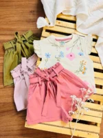 کراپ شلوارک بهارناز