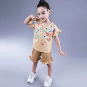ست تیشرت شلوارک گلبهار