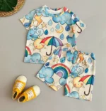 تیشرت شلوارک ابر و بارون