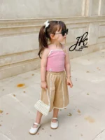 کراپ شلوارک برمودا شکوفه