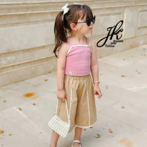 کراپ شلوارک برمودا شکوفه