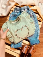 بلوز دورس گلدوزی پرک