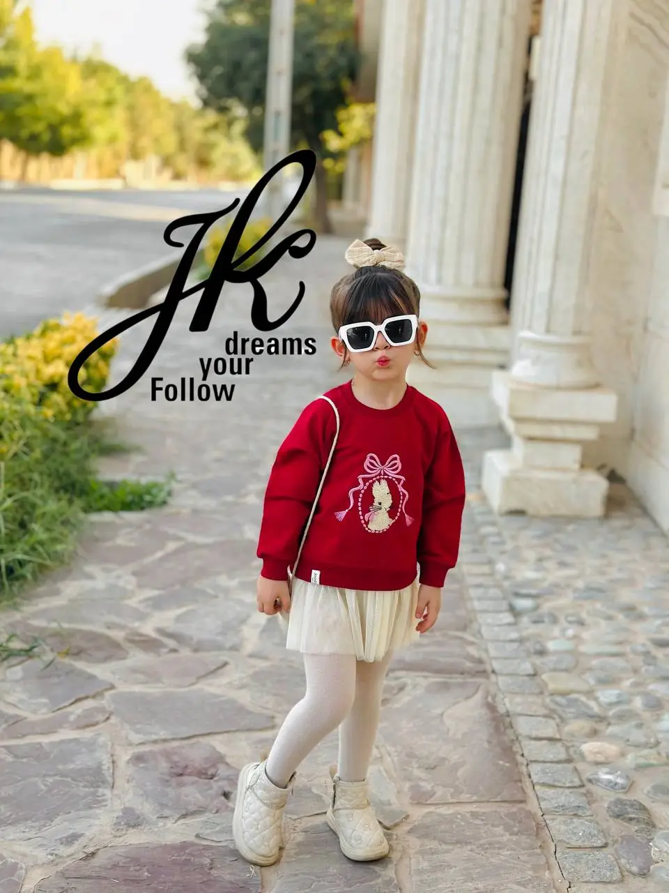 پیراهن دورس لبه تور