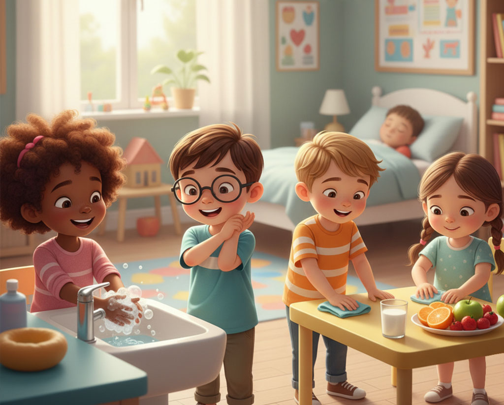 چند راهکار مؤثر برای جلوگیری از سرماخوردگی کودکان و آنفولانزا کودکان جلوگیری از سرماخوردگی کودکان