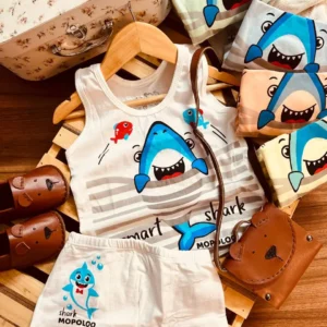 رکابی شورت بیبی شارک