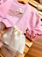 بلوز دورس شاپرک صورتی