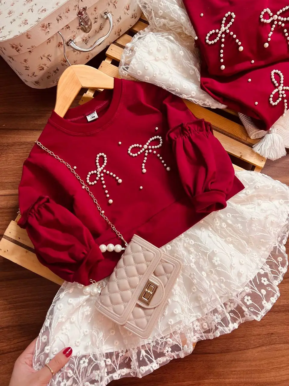 پیراهن مروارید پیراهن مروارید