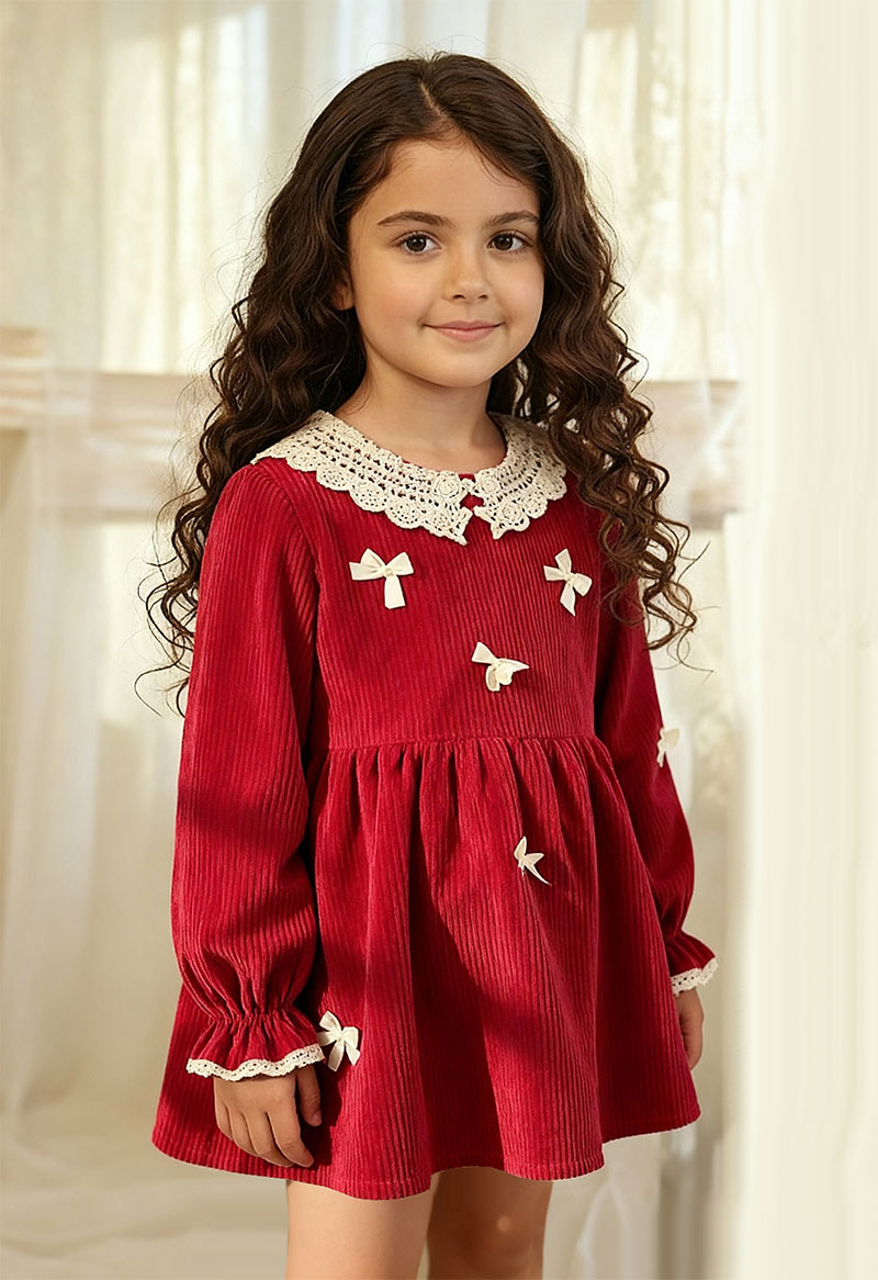 پیراهن یلدای پاپیون پیراهن یلدای پاپیون