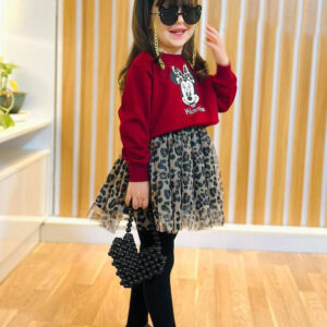 کراپ دامن میکی پلنگی