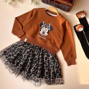 کراپ دامن میکی پلنگی