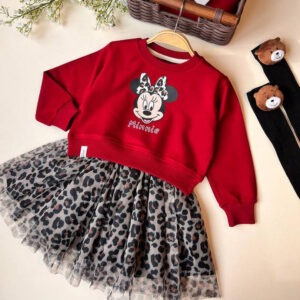 کراپ دامن میکی پلنگی