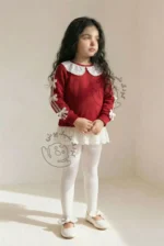 تونیک پاپیون خامه دوزی