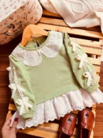 تونیک پاپیون خامه دوزی