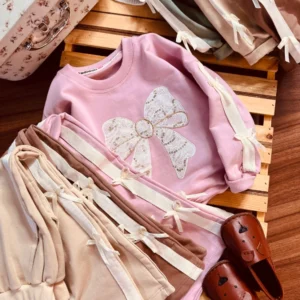 ست دورس پاپیون گلدوزی