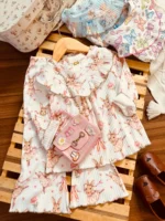 ست بلوز شلوار اسکاتلندی ریلی