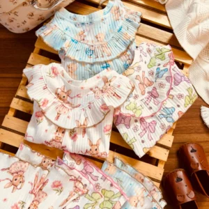 ست بلوز شلوار اسکاتلندی ریلی