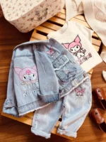 سه تیکه جین کرومی