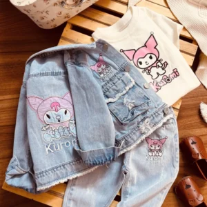 سه تیکه جین کرومی