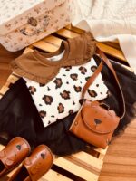 ست بلوز دامن پلنگی