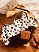 ست بلوز دامن پلنگی