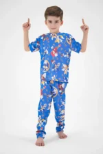 ست آستین کوتاه و شلوار سونیک