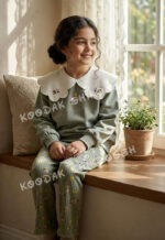 ست بلوز شلوار رزگل