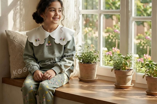 کودک شیک پوش بهاری