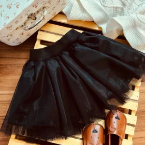 دامن تور كریستال و آستركشی شده