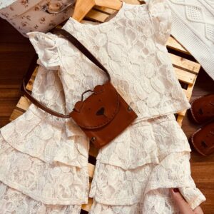 کراپ شلوار گیپور دمپاچین