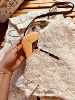 کراپ شلوار گیپور دمپاچین