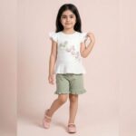 تاپ شلوارک پروانه ها