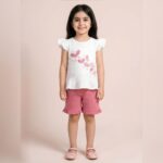 تاپ شلوارک پروانه ها