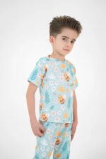 ست آستین کوتاه و شلوار بهاری