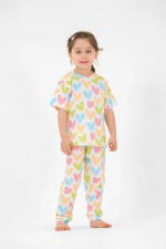 ست آستین کوتاه و شلوار بهاری