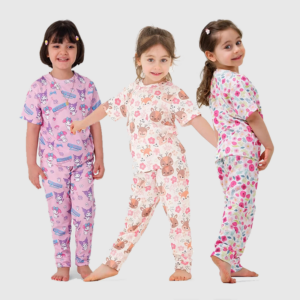 ست آستین کوتاه و شلوار بهاری