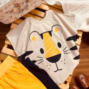 تاپ و شلوارک پسرانه ببری