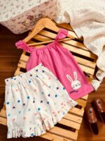 تاپ و شورتک بچگانه خرگوشی