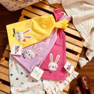 تاپ و شورتک بچگانه خرگوشی