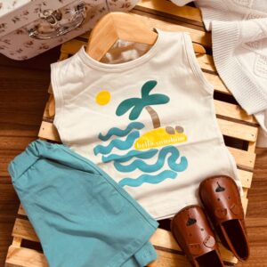 تاپ و شوارک بچگانه هاوایی