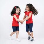 تاپ و شلوارک دخترانه پاپی گلی
