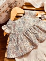 تاپ و شلوارک دخترانه گلارا