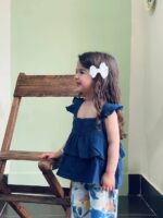 تاپ و شلوار دخترانه عروسکی دریا