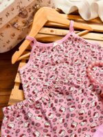 تاپ بندی و شورت دخترانه کیتی