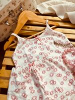 تاپ بندی و شورت دخترانه گلی
