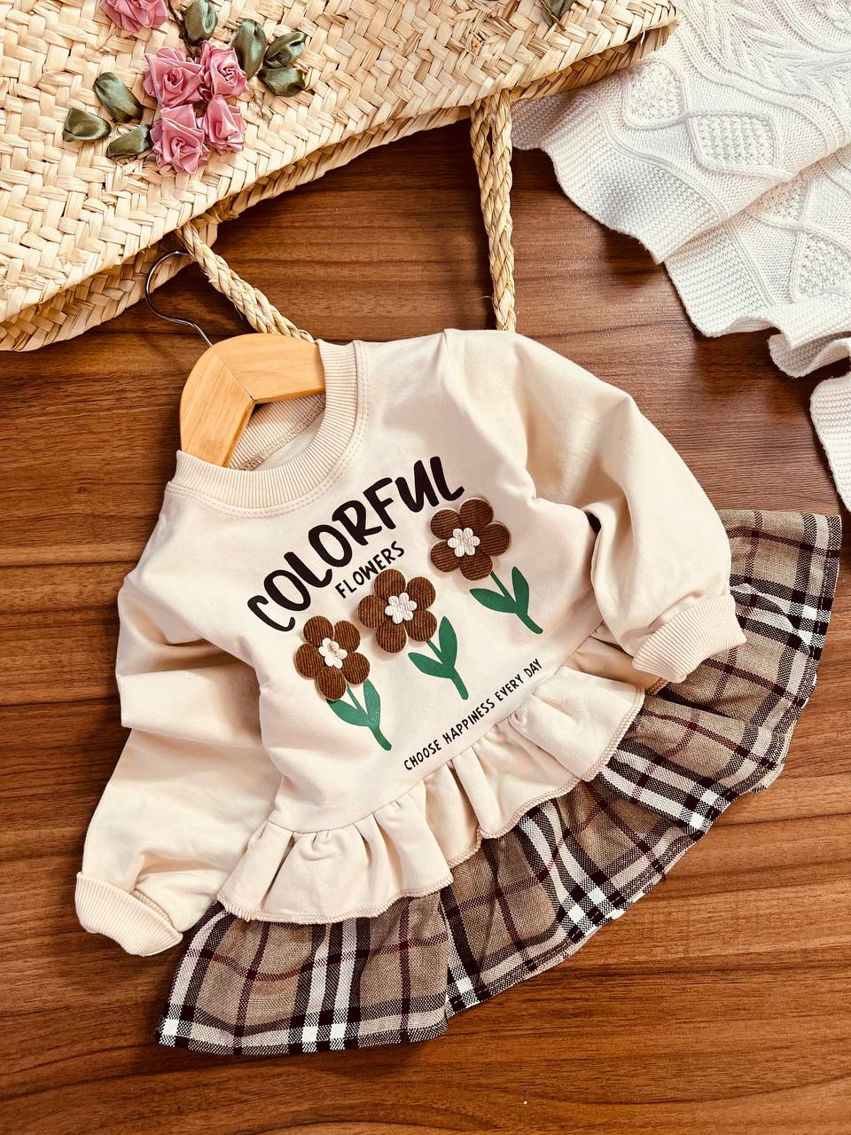 پیراهن دخترانه دورس باربری burberry پیراهن دخترانه دورس باربری burberry
